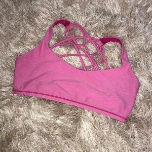 Lululemon Pink Sport Bra